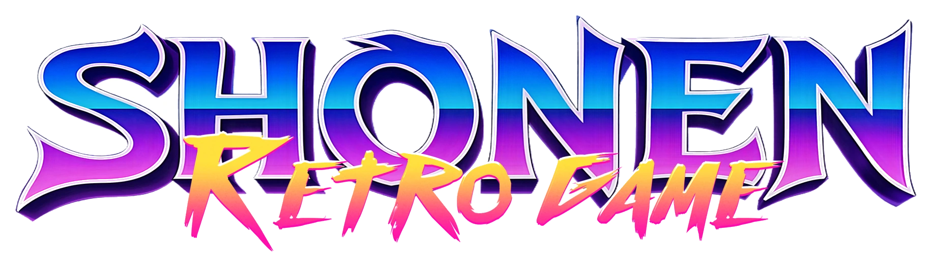 Logo horizontal Shonen Retro Game